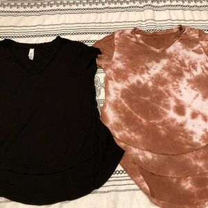 Lot of 2 Latched Mama Nursing T-shirts